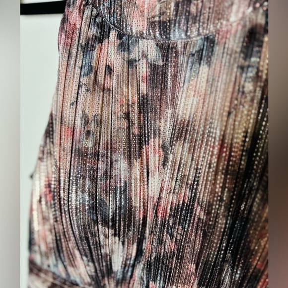 Eliza J Pink and Black Floral Maxi Dress - Picture 9 of 11